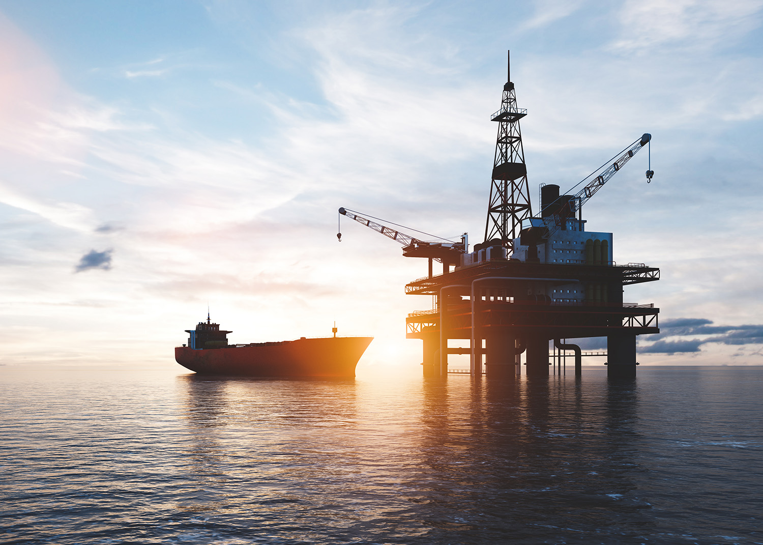 ocean oil rig ocean oil rig